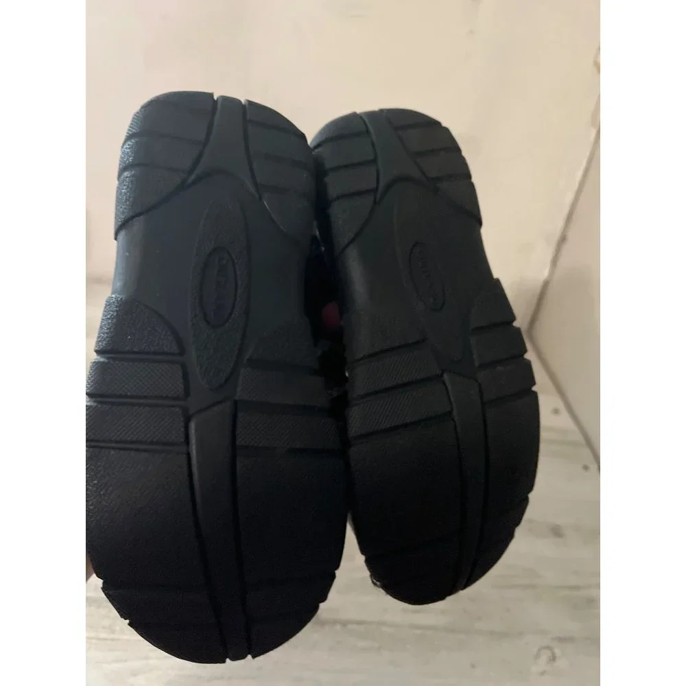 Outland  boys brown Velcro strap closed toe sandals size 12M